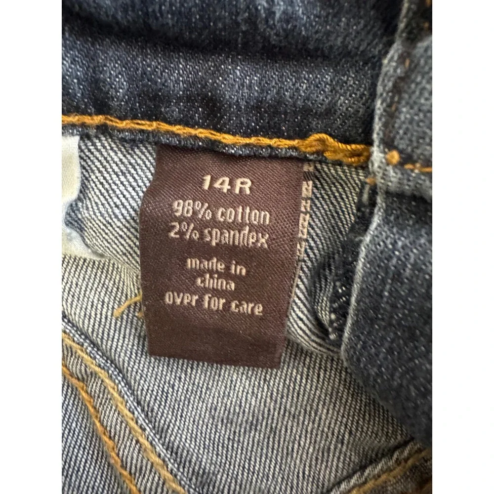 The Limited 678 Bootcut Jeans Womens 14R Dark Wash Y2K Denim Flared Leg